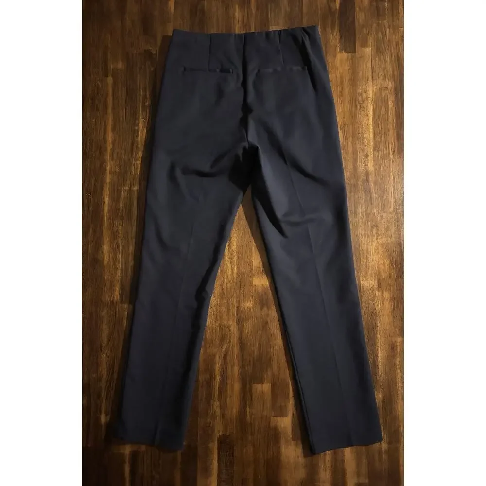 J. Jill Women’s 8 Tall Pant 30 x 31 Cotton Stretch Trouser Elastic Waist Pull On